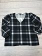 New! Top Long Sleeve By Ann Taylor In Plaid Pattern, Size: Xl Supply