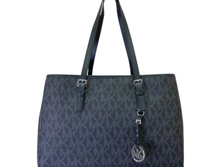 Handbag Designer By Michael Kors In Black & Grey, Size:Large For Sale