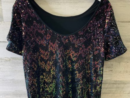 Top Short Sleeve By Sanctuary In Multi-colored, Size: M For Cheap