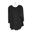 Top Ss By Jane And Delancey In Black, Size:1X Cheap