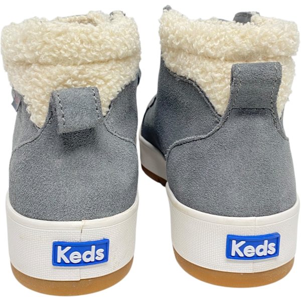 Boots Ankle Flats By Keds In Grey, Size: 7.5 Online now