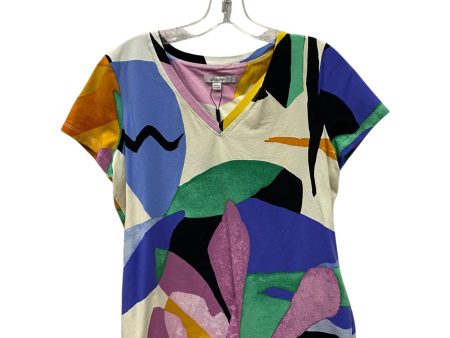 Top Ss By Chicos In Multi, Size:L on Sale