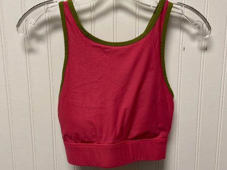 Athletic Bra By Fabletics In Green & Pink, Size: S Online