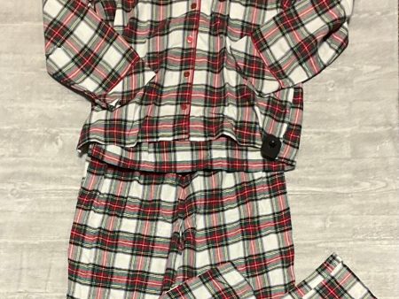 Pajamas 2pc By Clothes Mentor In Plaid Pattern, Size: S For Discount