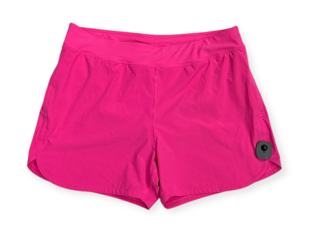 Athletic Shorts By Lands End In Pink, Size: Xl Online