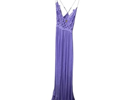 Dress Casual Maxi By Free People In Purple, Size: Xs Discount