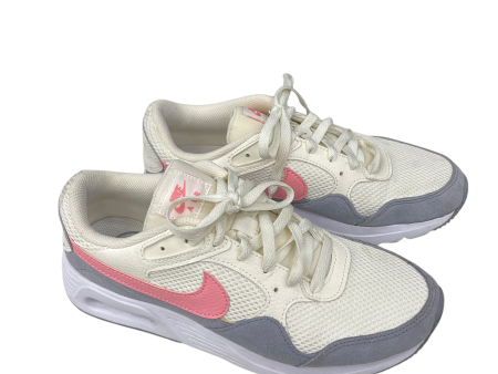 Shoes Sneakers By Nike In Pink & White, Size: 8.5 Sale