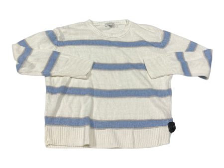 Sweater By Cma In Blue & White, Size: Xl Fashion