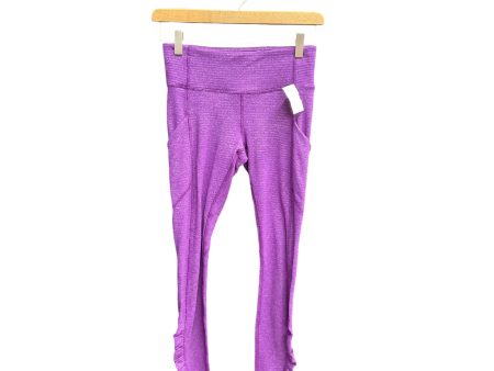 Athletic Leggings By Lululemon In Purple, Size: 4 Discount