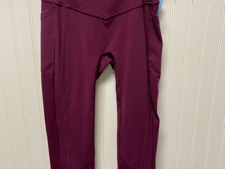 Athletic Leggings By Lululemon In Purple, Size: S Hot on Sale