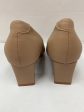 Shoes Heels Block By Clothes Mentor In Beige, Size: 9.5 For Cheap