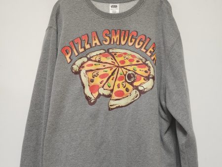 Sweatshirt Crewneck By Disney Store In Grey, Size: Xl Online Hot Sale