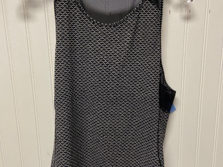 Athletic Tank Top By Lululemon In Black & Grey, Size: S Discount