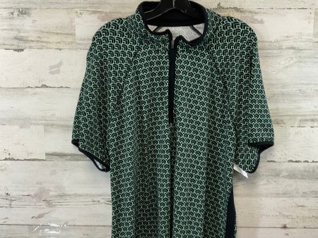 Top Short Sleeve By Talbots In Green, Size: 3x For Discount