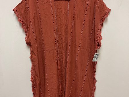 Kimono By Francesca s In Orange, Size: Osfm For Cheap