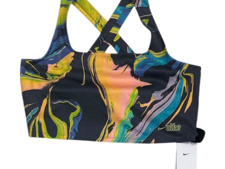 Athletic Bra By Nike Apparel In Multi-colored, Size: 1x Supply