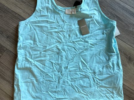 Tank Top By Chicos In Blue, Size: Xl Supply