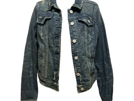 Jacket Denim By Pilcro In Blue Denim, Size: M Online now