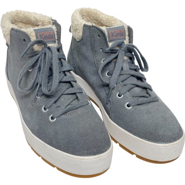 Boots Ankle Flats By Keds In Grey, Size: 7.5 Online now