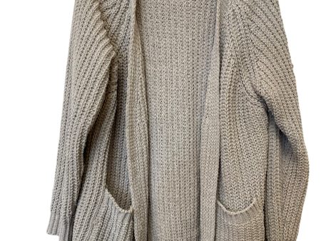 Sweater Cardigan By Yahada In Grey, Size: M Fashion