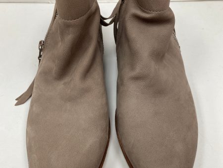 Boots Ankle Flats By Sam Edelman In Grey, Size: 8 Sale