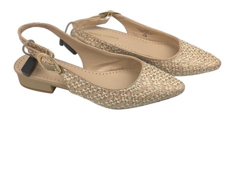 Shoes Flats By Adrienne Vittadini In Cream, Size: 9.5 Online Sale