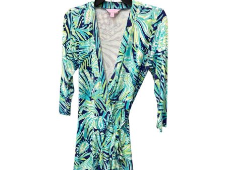 Romper Designer By Lilly Pulitzer In Tropical Print, Size: S Cheap