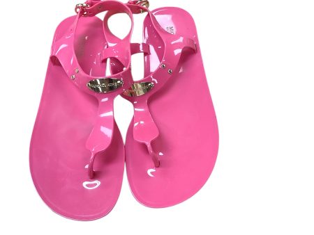 Sandals Designer By Michael By Michael Kors In Pink, Size: 9 Online