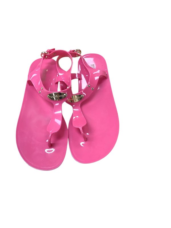 Sandals Designer By Michael By Michael Kors In Pink, Size: 9 Online