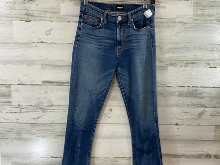 Jeans Boot Cut By Hudson In Blue Denim, Size: 2 For Discount