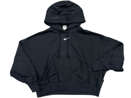 Athletic Sweatshirt Hoodie By Nike In Black, Size: S Online Hot Sale