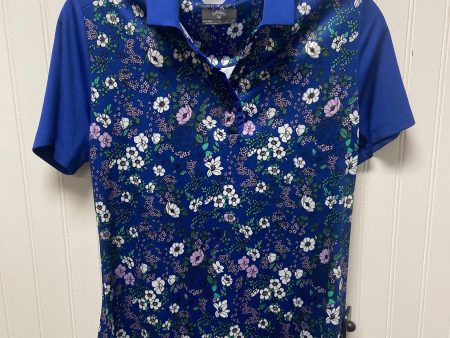 Athletic Top Short Sleeve By Callaway In Floral Print, Size: M Discount