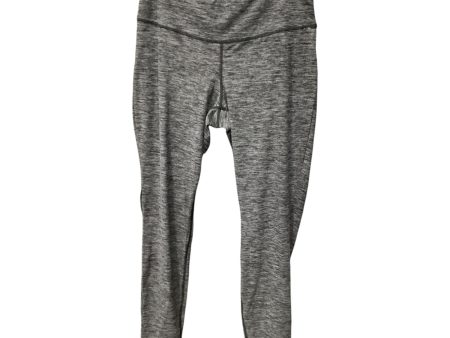 Athletic Leggings By New Balance In Grey, Size: L Cheap