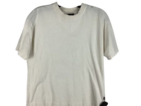 Top Short Sleeve Basic By The North Face In Cream, Size: Xs Cheap