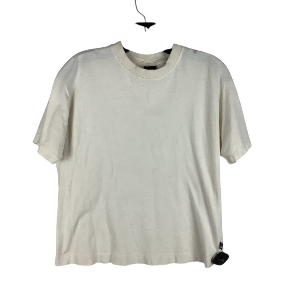 Top Short Sleeve Basic By The North Face In Cream, Size: Xs Cheap