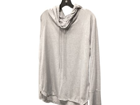 Athletic Sweatshirt Hoodie By Athleta In Grey, Size: Xl For Sale