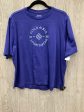 Athletic Top Short Sleeve By Columbia In Blue, Size: L Online Hot Sale