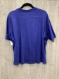 Athletic Top Short Sleeve By Columbia In Blue, Size: L Online Hot Sale