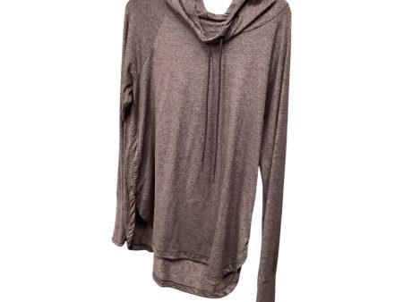 Athletic Sweatshirt Hoodie By Athleta In Purple, Size: L Online now