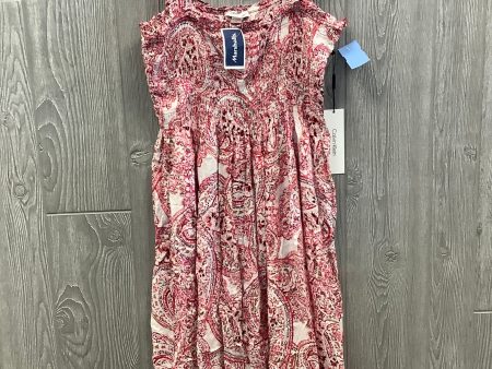 Dress Casual Maxi By Calvin Klein In Red, Size: M Cheap