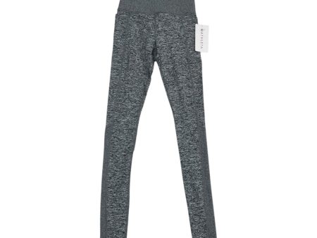 Athletic Leggings By Athleta In Grey, Size: Xs Online Hot Sale