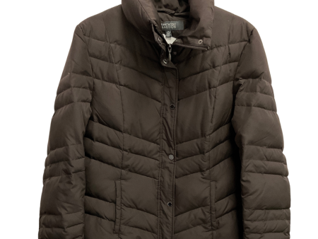 Coat Puffer & Quilted By Kenneth Cole Reaction In Brown, Size: L Hot on Sale