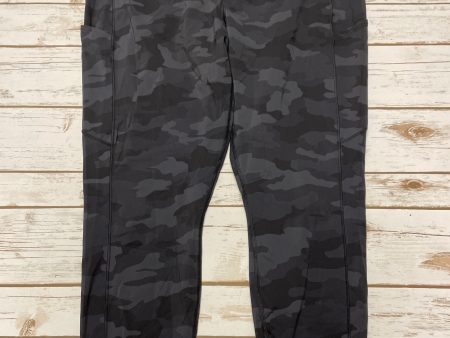 Athletic Leggings By Lululemon In Camouflage Print, Size: 20 Sale