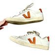 Shoes Sneakers By Veja In Orange & White, Size: 8 Discount