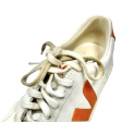 Shoes Sneakers By Veja In Orange & White, Size: 8 Discount