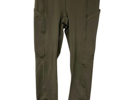 Athletic Leggings By Lululemon In Green, Size: 4 Hot on Sale