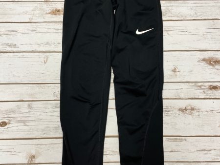 Athletic Leggings By Nike In Black, Size: M For Discount