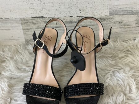 Sandals Heels Stiletto By Clothes Mentor In Black, Size: 8 Sale